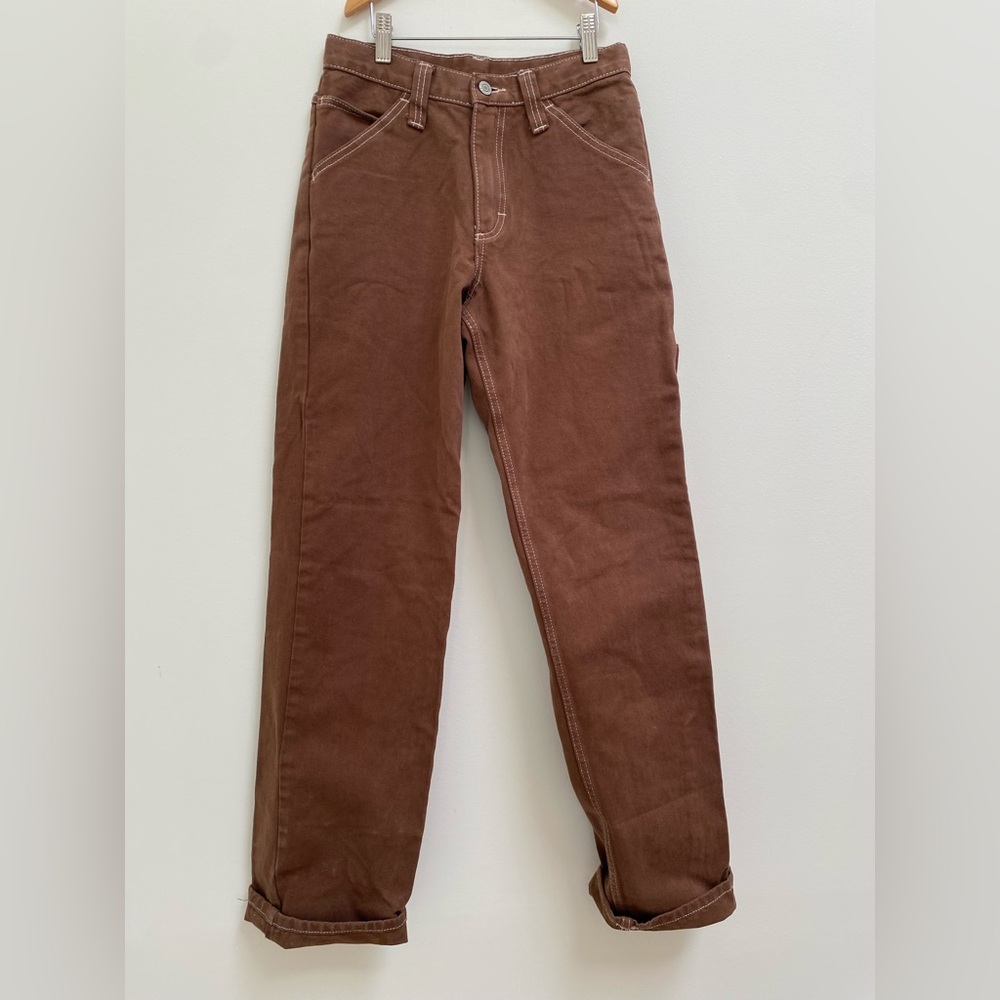 J.GALT Brown Straight Leg Jeans